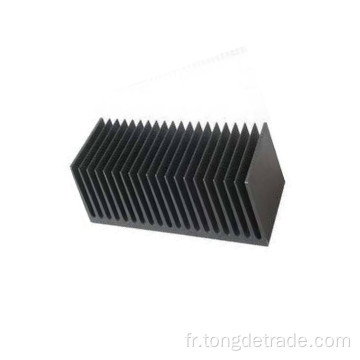 Fournir un radiateur froid en aluminium 6063 personnalisé